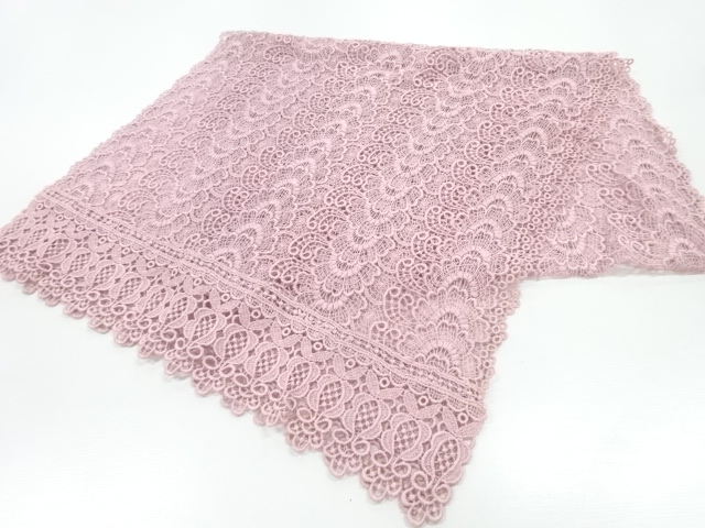 レース花模様ショール